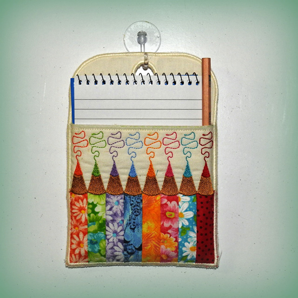 Rainbow Memo Pad Holder-5