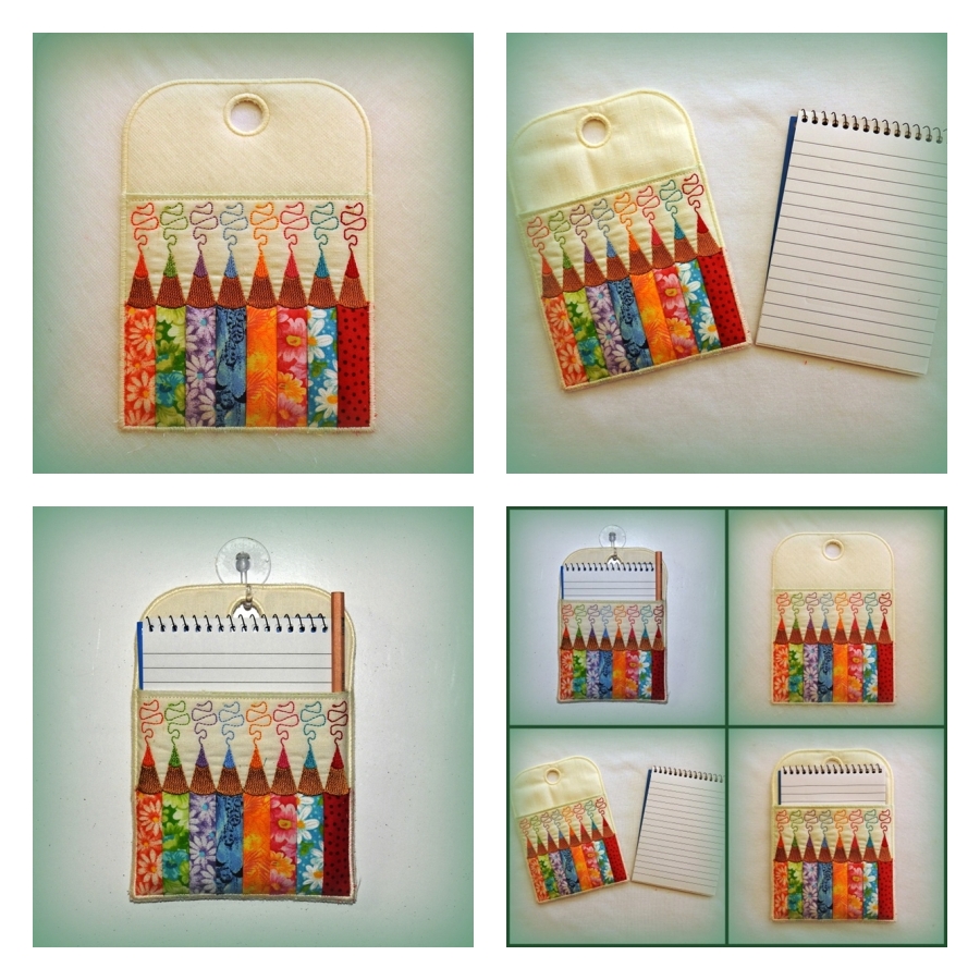 Rainbow Memo Pad Holder