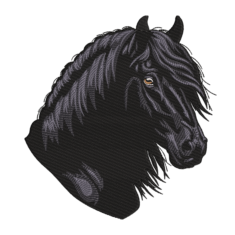 horses embroidery designs