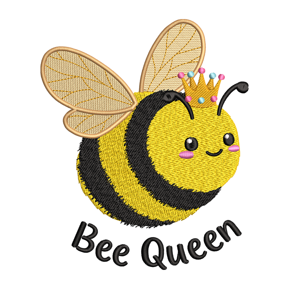 bee embroidery designs
