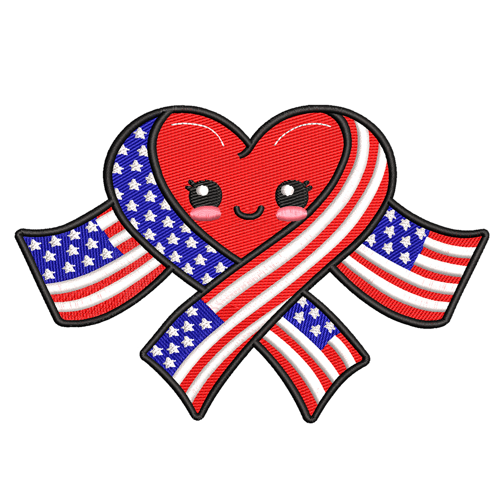 4th of July embroidery designs