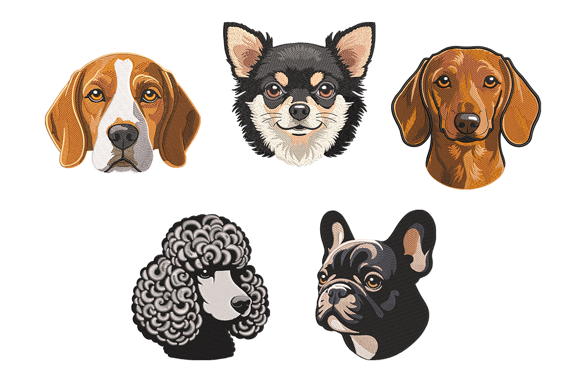 5 Dogs Bundle 1-3