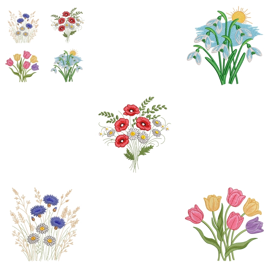 Charming Floral Bouquet Bundle