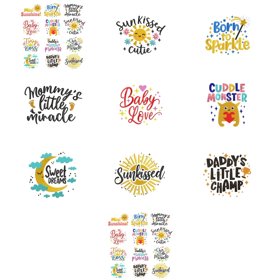 12 Baby Quotes Bundle 1