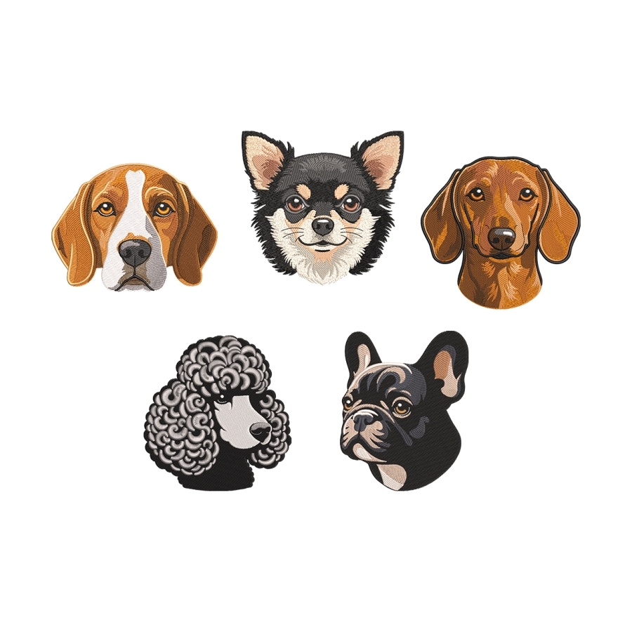 5 Dogs Bundle 1