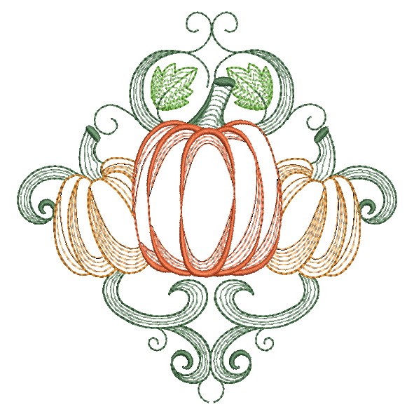 Vintage Autumn Pumpkin-10