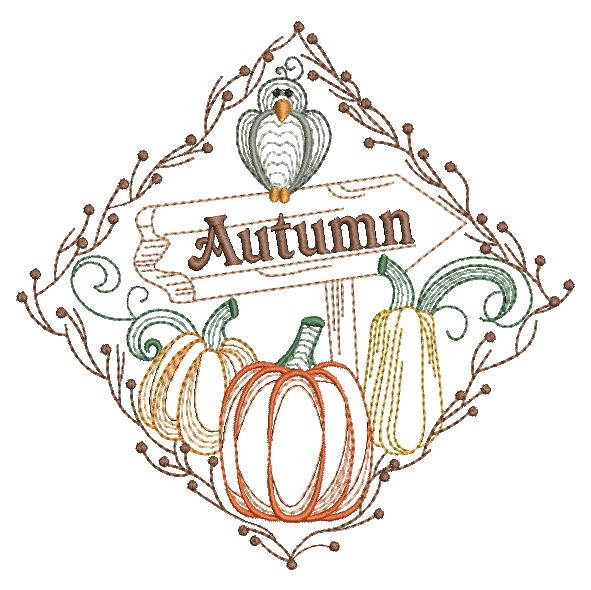 Vintage Autumn Pumpkin-11