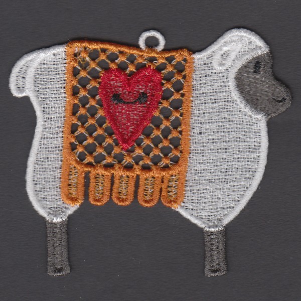 FSL Folk Art Sheep 2-3