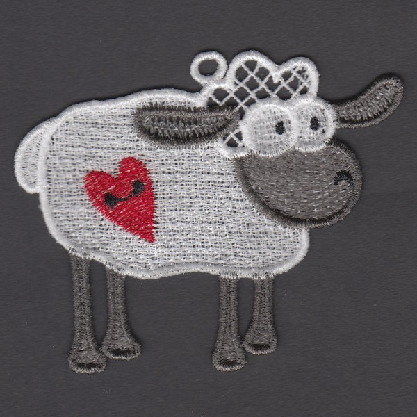 FSL Folk Art Sheep 2-9