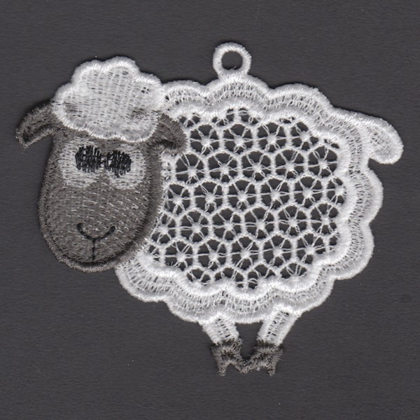 FSL Folk Art Sheep 2-11