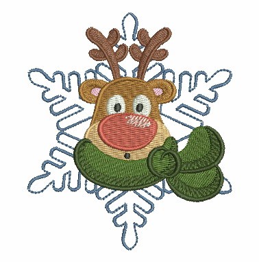 Christmas Friend Snowflakes-5