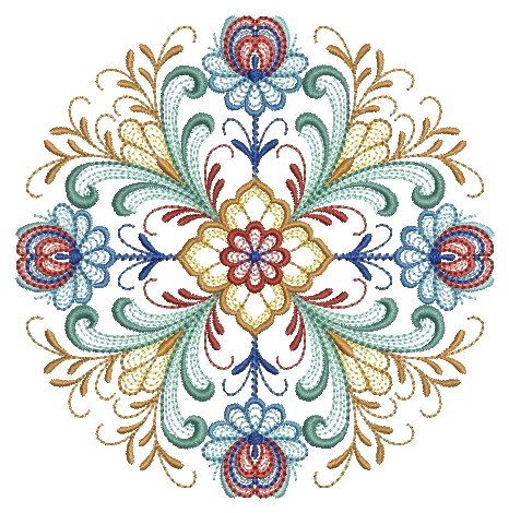 Rosemaling Quilts-4