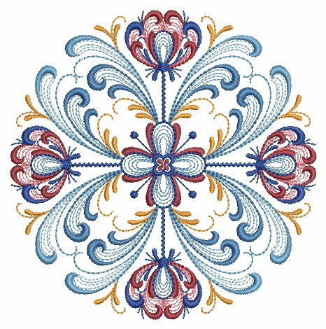 Rosemaling Quilts-5