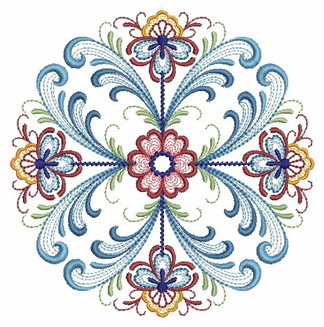 Rosemaling Quilts-6
