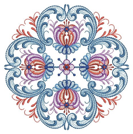 Rosemaling Quilts-12
