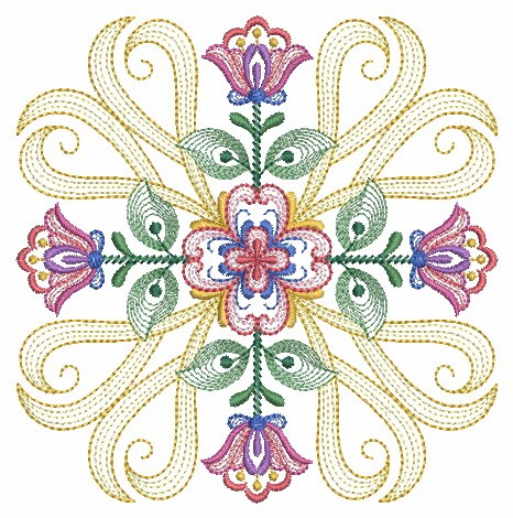 Rippled FLowers Quilts-8