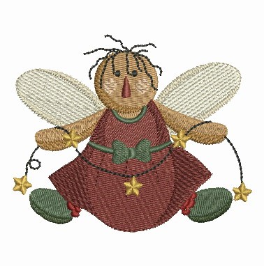 Folk Art Angel-4