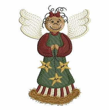 Folk Art Angel-8