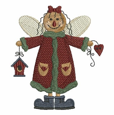 Folk Art Angel-14