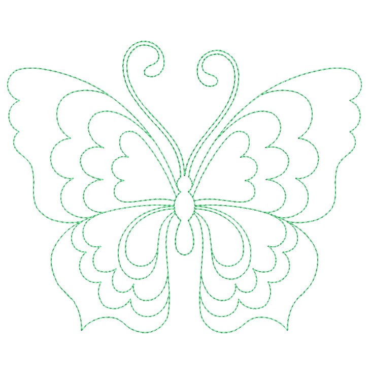 Trapunto Butterflies-5