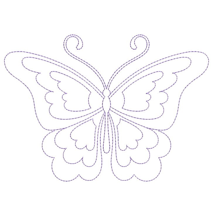 Trapunto Butterflies-7