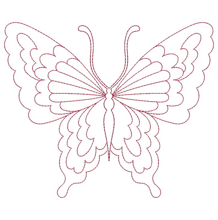 Trapunto Butterflies-9