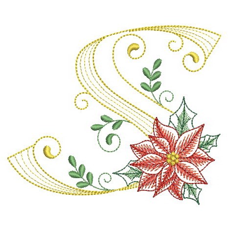 Christmas Poinsettia Alphabet-21