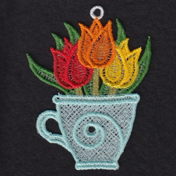FSL Flower Tea Cup Ornaments-9