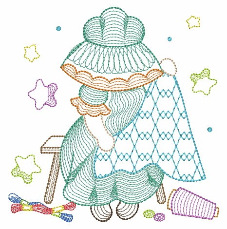 Rippled Sewing Sunbonnets-6