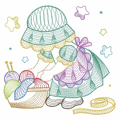 Rippled Sewing Sunbonnets-14