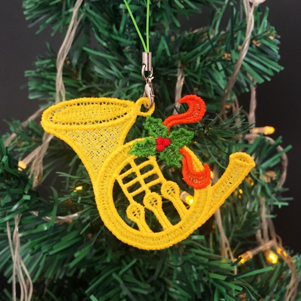FSL Christmas Musical Instrument OregonPatchWorks