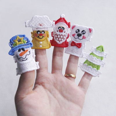 FSL Christmas Finger Puppets -15