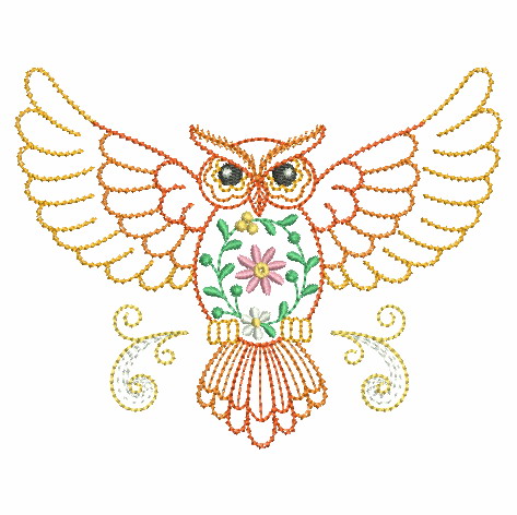 Vintage Owls 2 -8