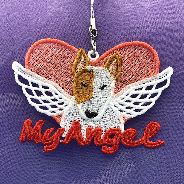 FSL Angel Dog Ornaments-6