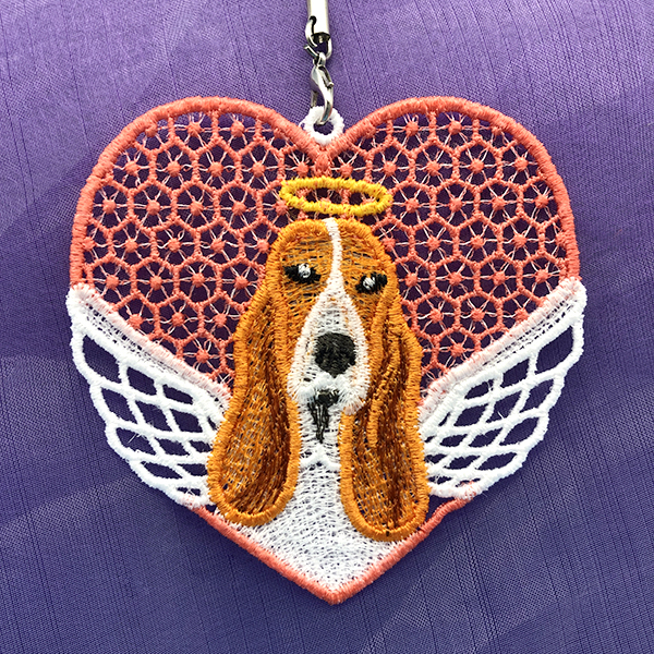 FSL Angel Dog Ornaments-8