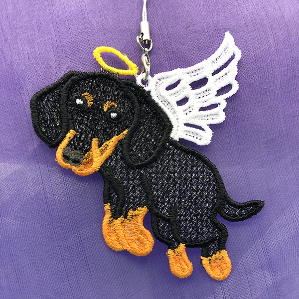FSL Angel Dog Ornaments-9