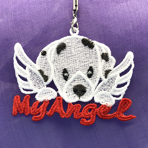 FSL Angel Dog Ornaments-11