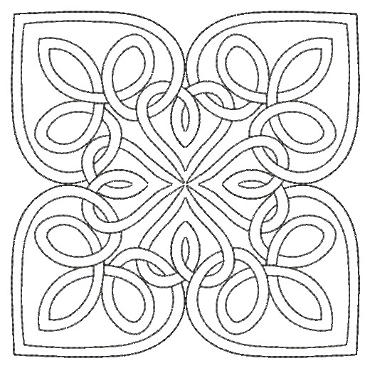 Celtic Quilt Block-6