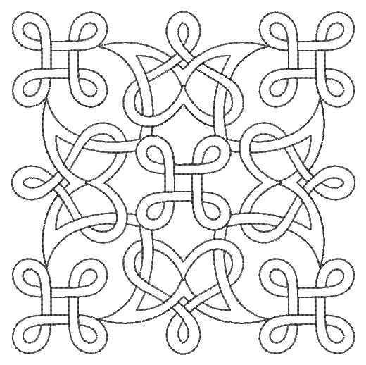 Celtic Quilt Block-8