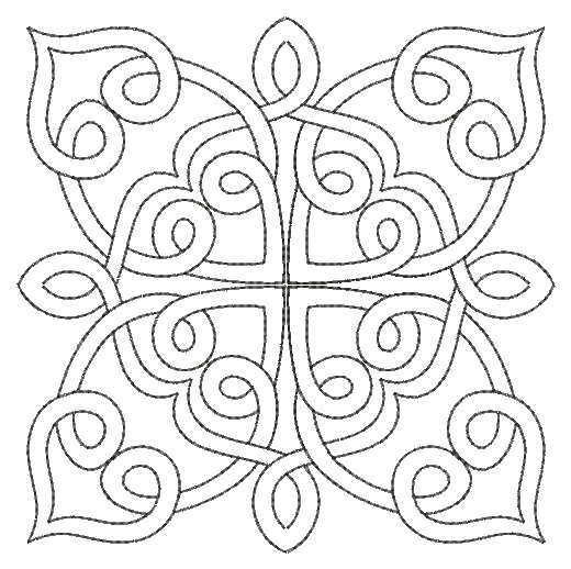 Celtic Quilt Block-9