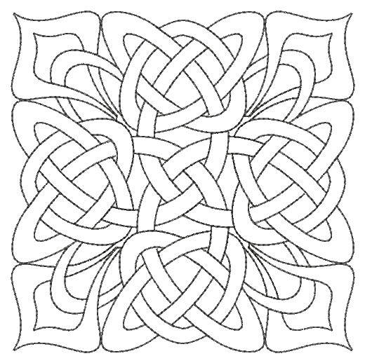 Celtic Quilt Block-16