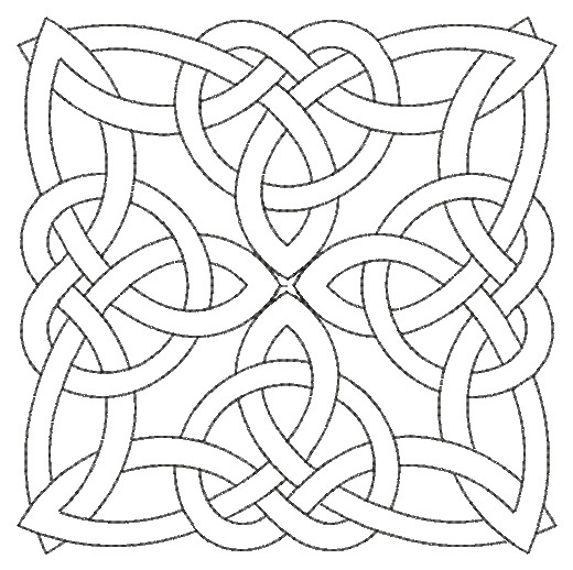 Celtic Quilt Block-17