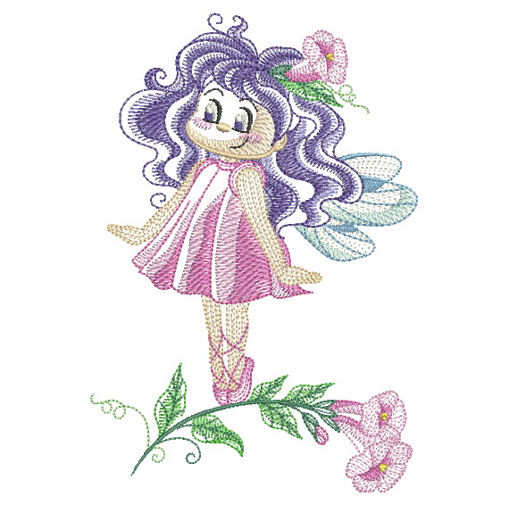 Cute Flower Fairy 2-7