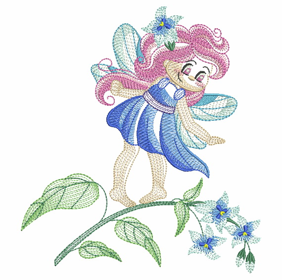 Cute Flower Fairy 2-8