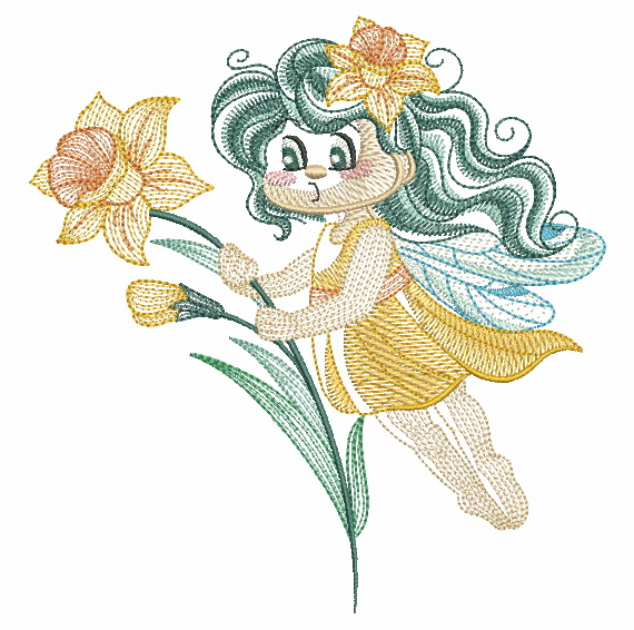 Cute Flower Fairy 2-9