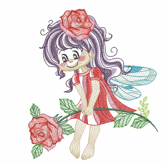 Cute Flower Fairy 2-12