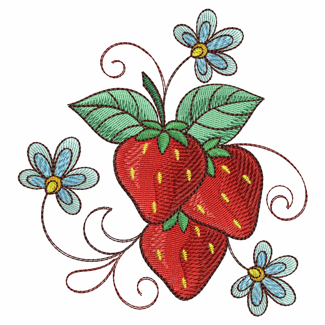 Watercolor Fruit 2-3