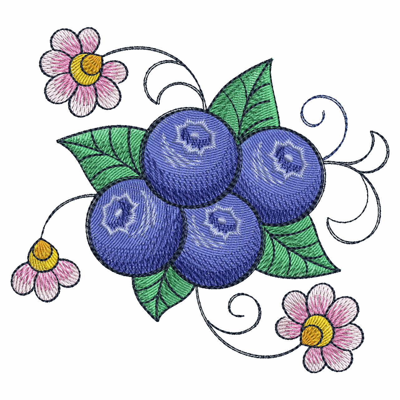 Watercolor Fruit 2-7
