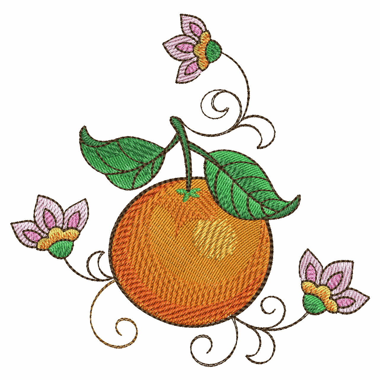 Watercolor Fruit 2-12