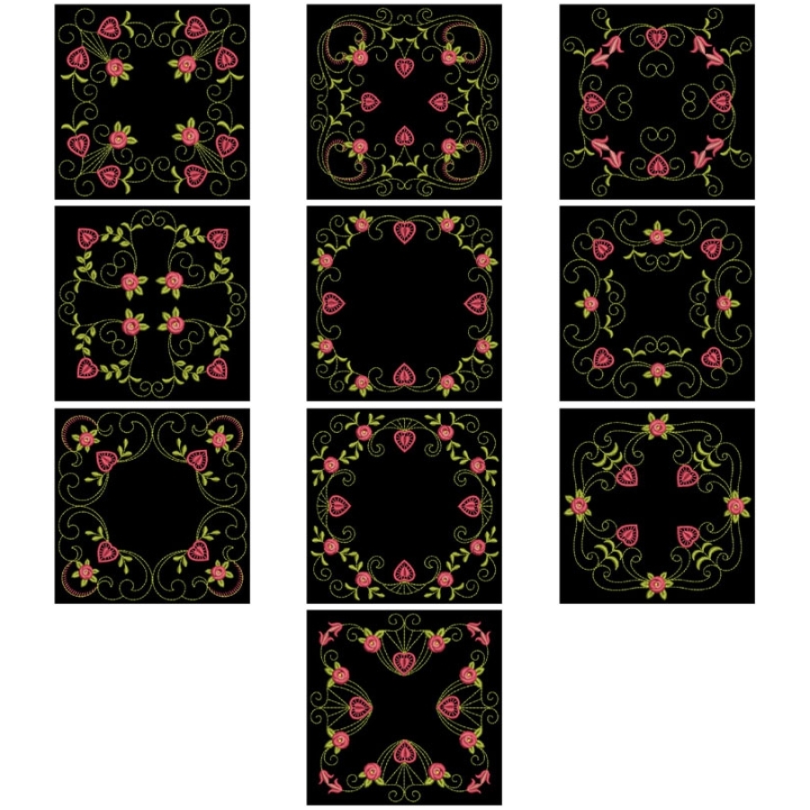 Heirloom Rose Quilt 2